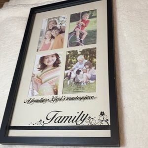Four, 4x6 photo picture frame